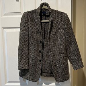 Brown Wool Ralph Lauren Sport Blazer